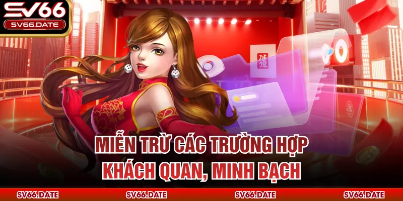 Chính sách miễn trừ trách nhiệm hoạt động minh bạch
